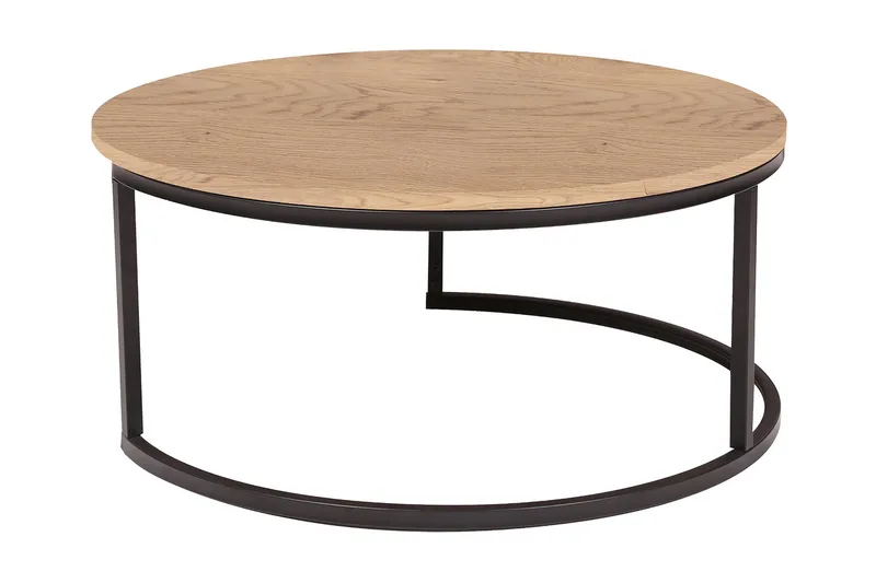 Britu Soffbord 80x35 cm Ljus trä