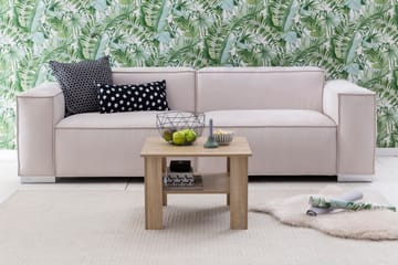 Bulanda Soffbord 60 cm med Förvaring Hylla - Natur - Möbler - Bord & matgrupp - Soffbord