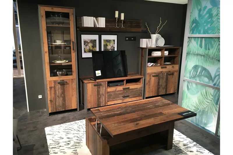 Cadle Soffbord 110 cm med Förvaring Hylla - Brun - Möbler - Bord & matgrupp - Soffbord - Soffbord med förvaring