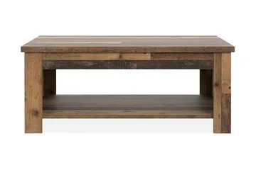 Cadle Soffbord 110 cm med Förvaring Hylla - Brun - Möbler - Bord & matgrupp - Soffbord - Soffbord med förvaring