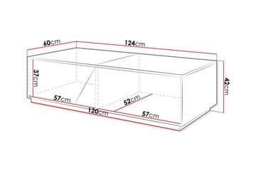Carbost Soffbord 60 cm NO_BRAND Anthracite - Möbler - Bord & matgrupp - Soffbord