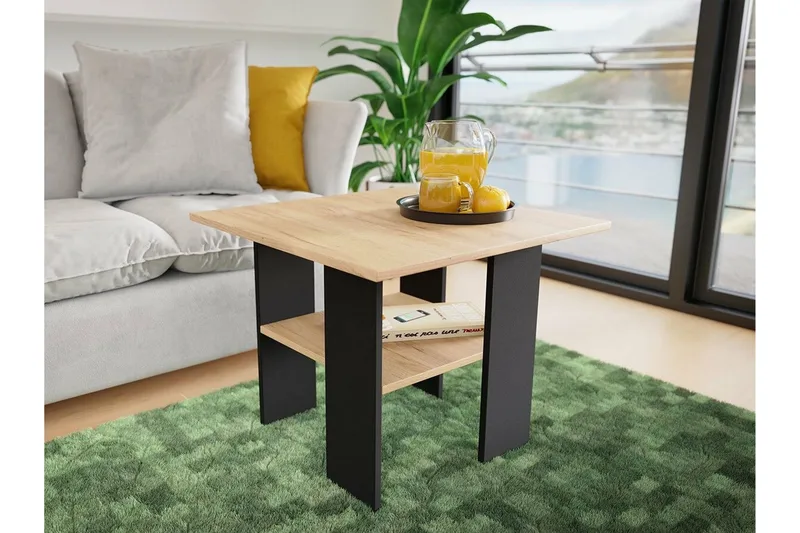 Carnew Soffbord 60 cm Black - Möbler - Bord & matgrupp - Soffbord