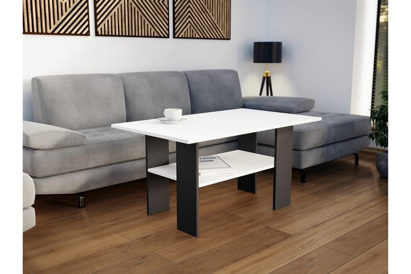 Carnew Soffbord 60 cm White - Möbler - Bord & matgrupp - Soffbord