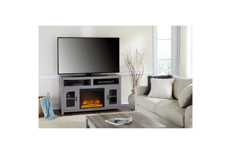 Carver Soffbord 90 cm Grå - Dorel Home - Möbler - Bord & matgrupp - Soffbord