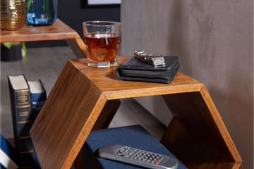 Chicosky Satsbord 46 cm 2 Bord - Massivt Trä/Brun - Möbler - Bord & matgrupp - Soffbord