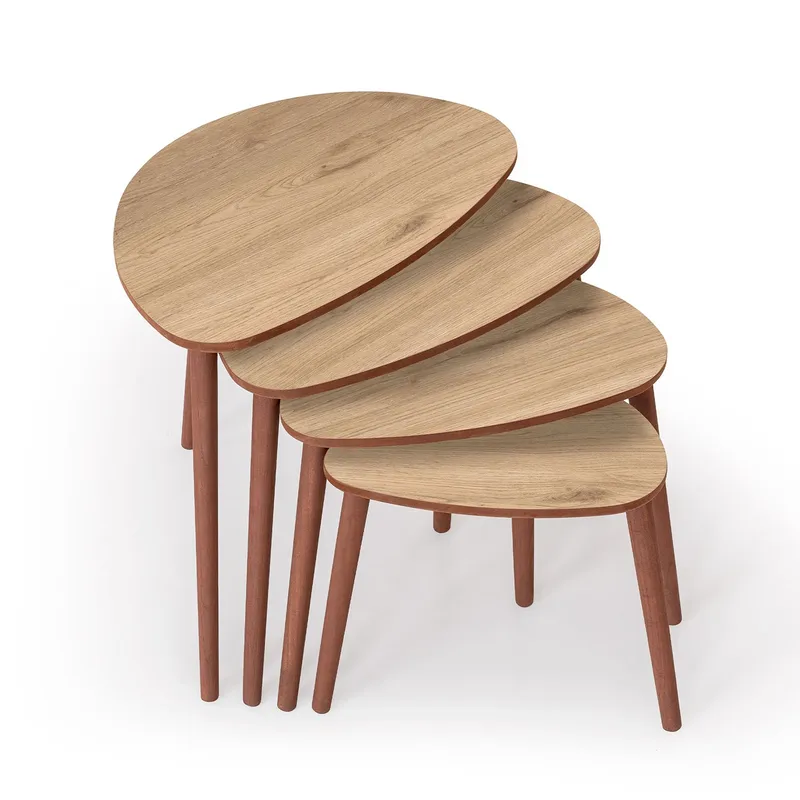 Childress Satsbord 68 cm - Ek - Möbler - Bord & matgrupp - Soffbord - Kistbord