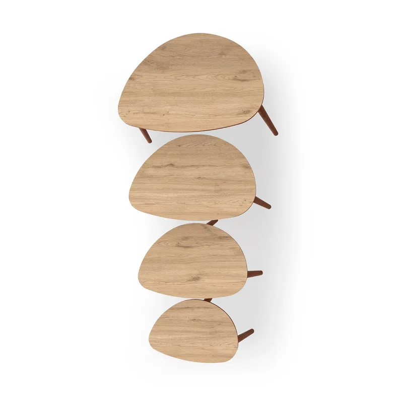 Childress Satsbord 68 cm - Ek - Möbler - Bord & matgrupp - Soffbord - Kistbord