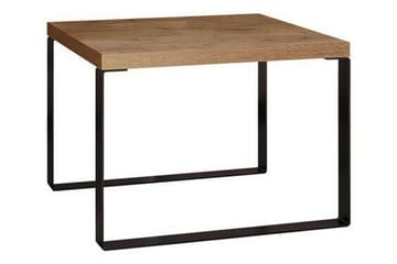 Clogsville 60 cm Kvadratiskt Soffbord i Målat Trä - Brun - Möbler - Bord & matgrupp - Soffbord
