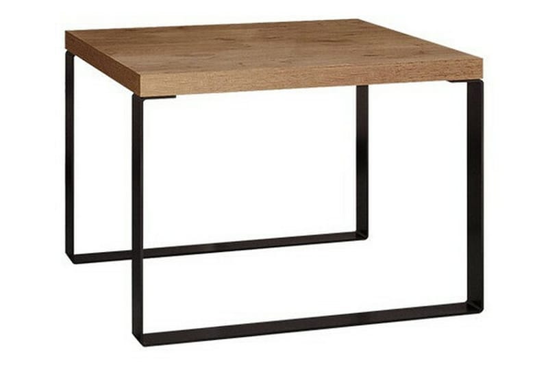 Clogsville 60 cm Kvadratiskt Soffbord i Målat Trä - Brun - Möbler - Bord & matgrupp - Soffbord