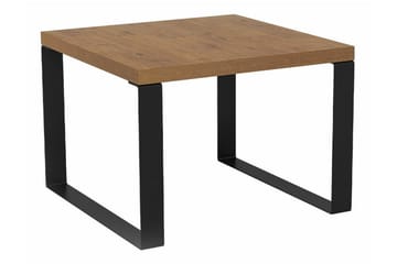 Clogsville 60 cm Kvadratiskt Soffbord i Målat Trä - Brun - Möbler - Bord & matgrupp - Soffbord