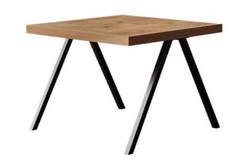 Clogsville Kvadratiskt Soffbord 60 cm i Målat Trä - Ekbrun - Möbler - Bord & matgrupp - Soffbord