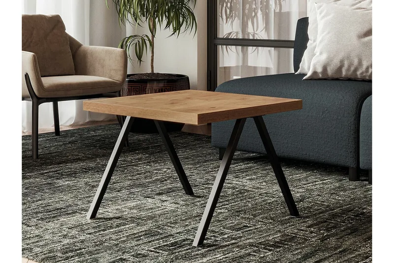 Clogsville Soffbord 60 cm - Svart - Möbler - Bord & matgrupp - Soffbord