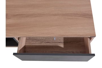 Cobham 120 cm Rektangulärt Soffbord med Lådor i Målat Trä - Ljusbrun - Möbler - Bord & matgrupp - Soffbord