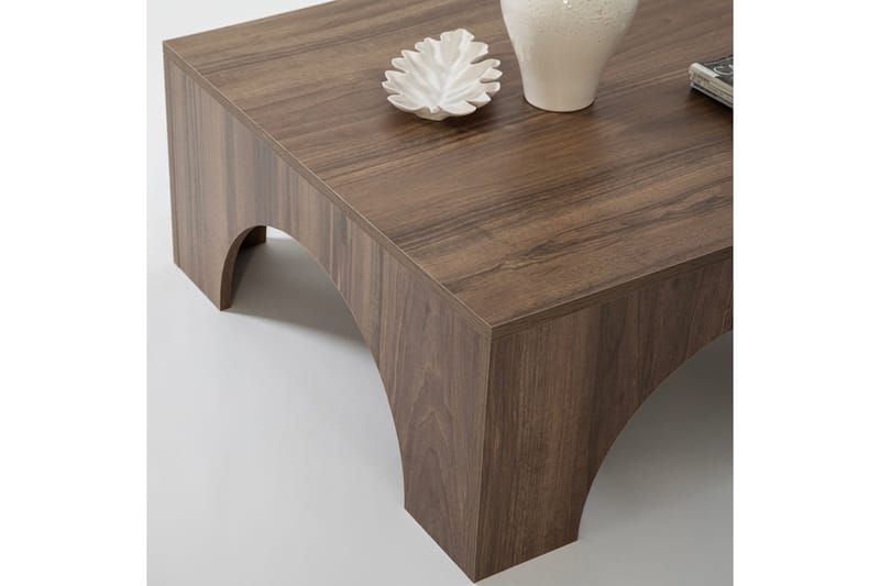 Collesium Soffbord 80 cm - Valnöt - Möbler - Bord & matgrupp - Soffbord