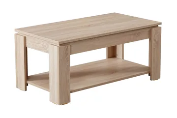 Comfortale Soffbord 104 cm med Förvaring Hylla - Bok - Möbler - Bord & matgrupp - Soffbord