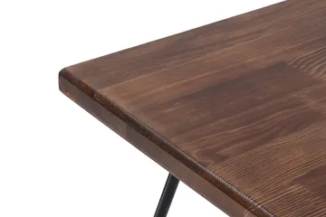 Crodux Soffbord 50 cm - Valnötsbrun/Svart - Möbler - Bord & matgrupp - Soffbord