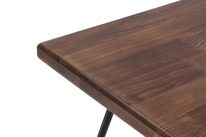 Crodux Soffbord 50 cm - Valnötsbrun/Svart - Möbler - Bord & matgrupp - Soffbord