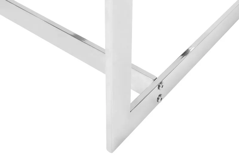 Crystal Soffbord 80 cm - Silver/Glas - Möbler - Bord & matgrupp - Soffbord