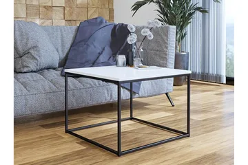 Cubosa Soffbord 60 cm - Vit/Svart - Möbler - Bord & matgrupp - Soffbord