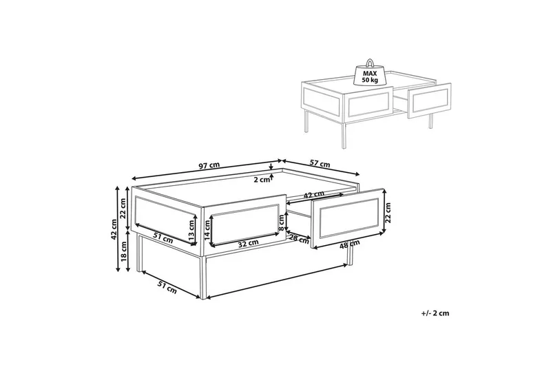 Soffbord Cullen - Möbler - Bord & matgrupp - Soffbord