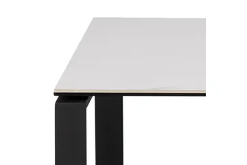 Cynthia Rektangulärt Satsbord Soffbord 115 cm i Keramik med Metallben - Vit - Möbler - Bord & matgrupp - Soffbord