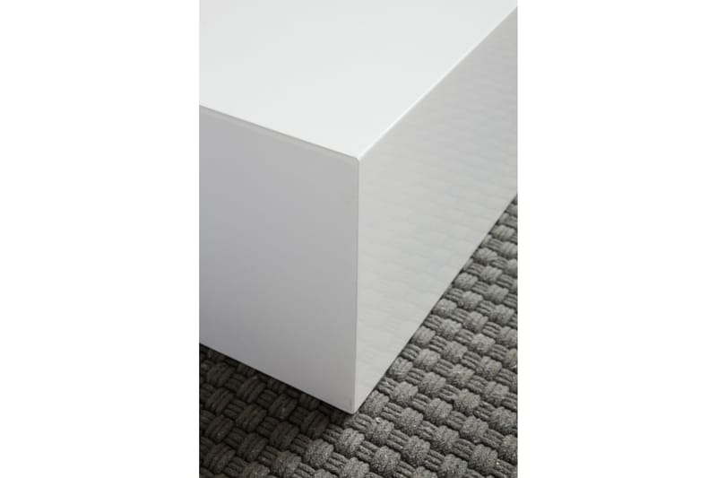 Darey Soffbord 60 cm - Vit Högglans - Möbler - Bord & matgrupp - Soffbord