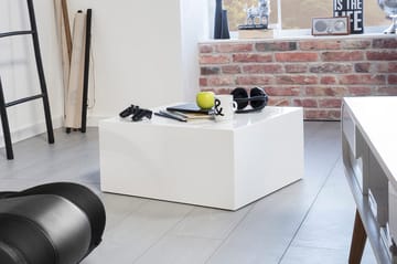 Darey Soffbord 60 cm - Vit Högglans - Möbler - Bord & matgrupp - Soffbord