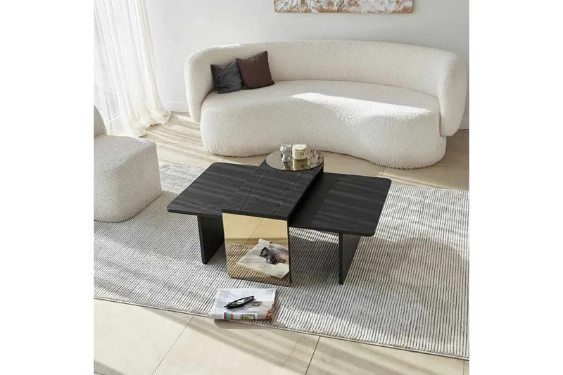 Dasina Satsbord 105 cm - Svart - Möbler - Bord & matgrupp - Soffbord