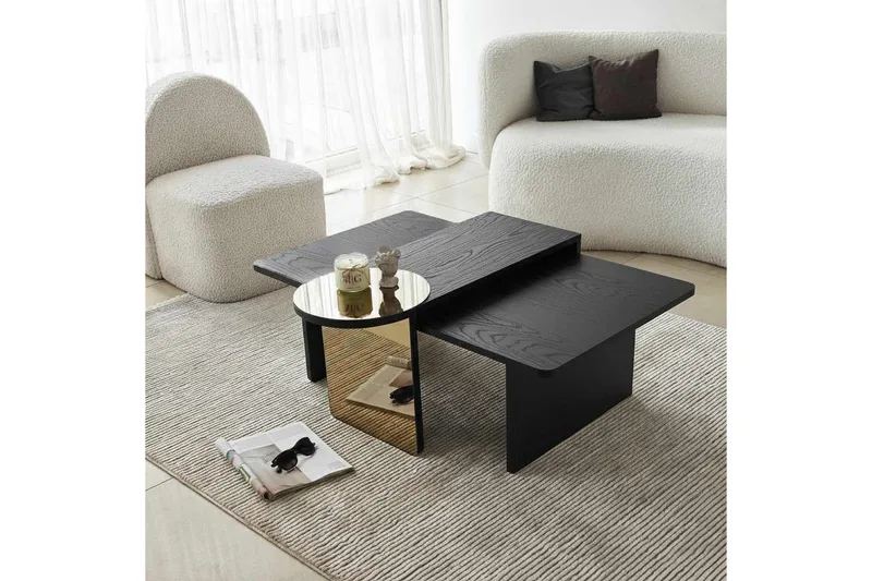 Dasina Satsbord 105 cm - Svart - Möbler - Bord & matgrupp - Soffbord