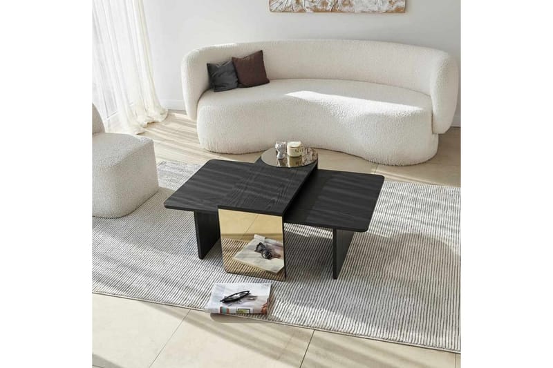Dasina Satsbord 105 cm - Svart - Möbler - Bord & matgrupp - Soffbord