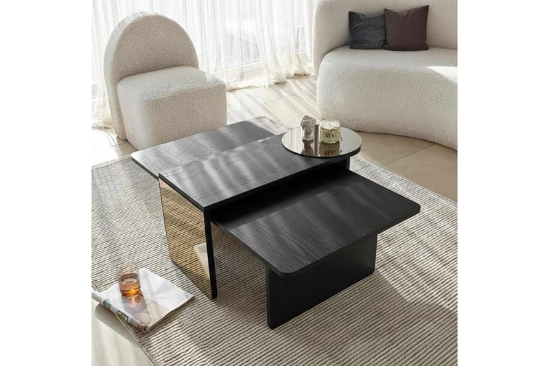 Dasina Satsbord 105 cm - Svart - Möbler - Bord & matgrupp - Soffbord