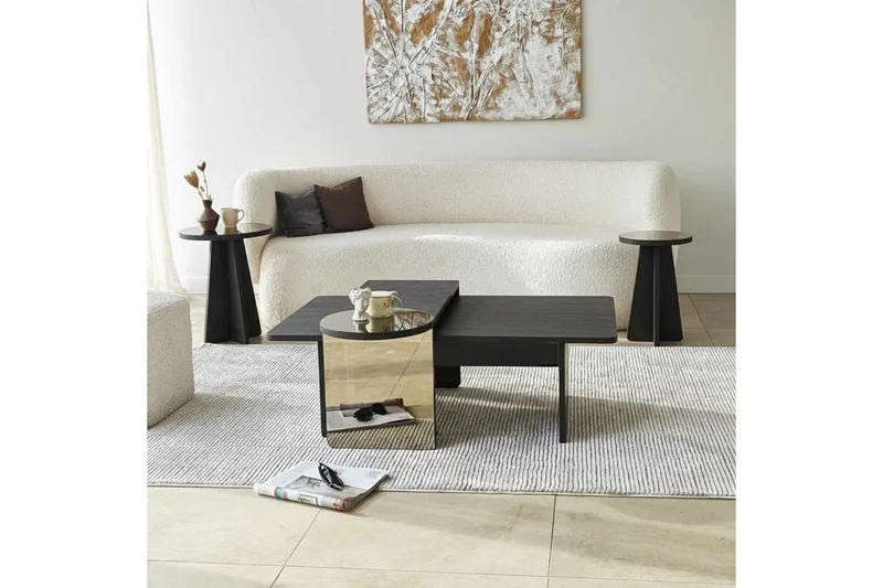 Dasina Satsbord 82 cm - Svart - Möbler - Bord & matgrupp - Soffbord