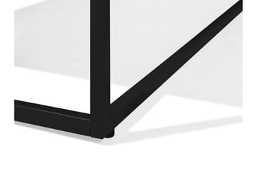 Delano 100 cm Rektangulärt Soffbord i Marmor med Metallunderrede - Vit - Möbler - Bord & matgrupp - Soffbord