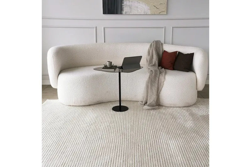 Deluxus Soffbord 60x45x60 cm Oval - Svart - Möbler - Bord & matgrupp - Soffbord