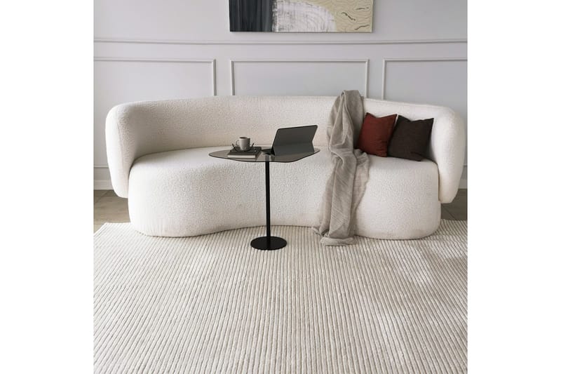 Deluxus Soffbord 60x45x60 cm Oval - Svart - Möbler - Bord & matgrupp - Soffbord