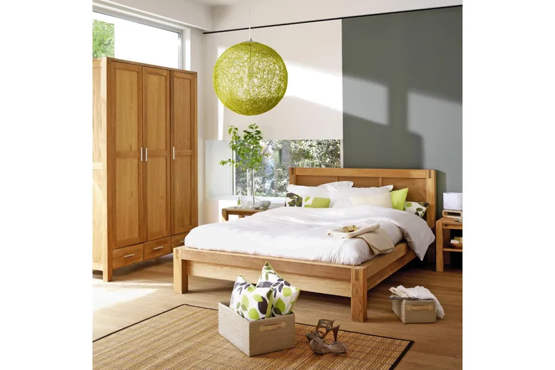 Demottte Sängbord 50 cm med Förvaring Hylla - Ekfanér - Möbler - Bord & matgrupp - Soffbord