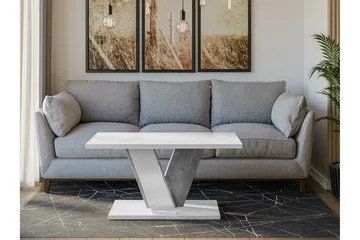 Denogal Soffbord 70 cm - Grå - Möbler - Bord & matgrupp - Soffbord