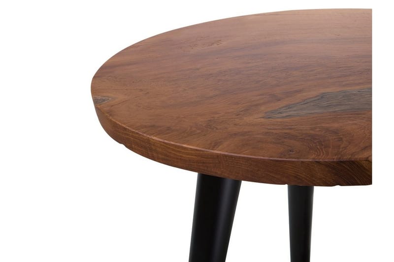 Detah 45 cm Runt Soffbord i Teak - Brun - Möbler - Bord & matgrupp - Soffbord