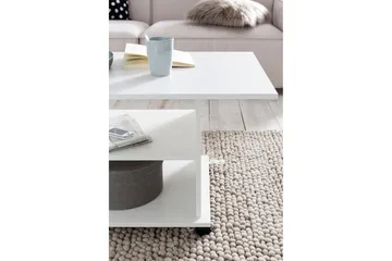 Dewand Soffbord 95 cm - Vit - Möbler - Bord & matgrupp - Soffbord