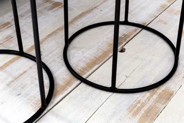 Dewester Satsbord 31 cm 2 Bord - Massivt Trä/Svart - Möbler - Bord & matgrupp - Soffbord