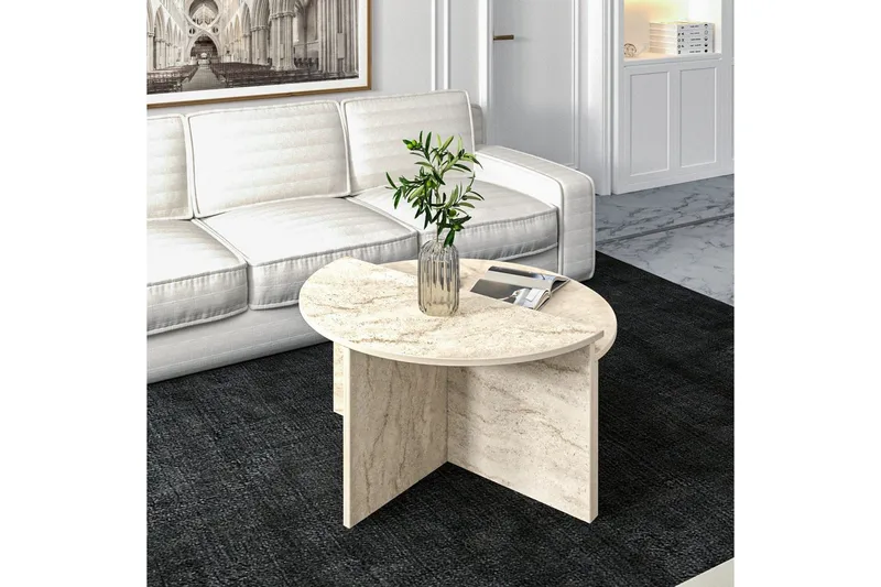 Soffbord Dolcer Travertin - Travertin - Möbler - Bord & matgrupp - Soffbord