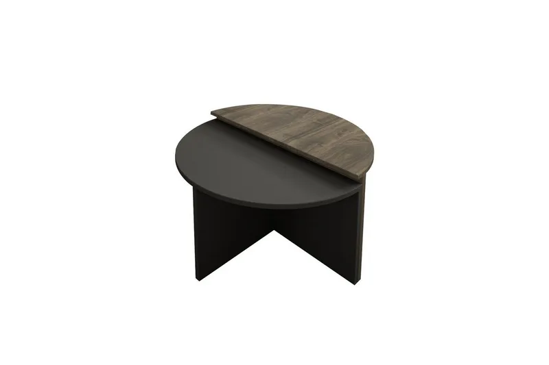 Soffbord Dolcer Valnöt / Antracit, Valnöt / Antracit