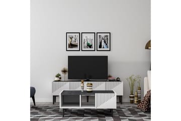 Soffbord Draw 94 cm Vit/Svart - Hanah Home - Möbler - Bord & matgrupp - Soffbord