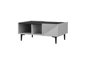 Soffbord Draw 94 cm Vit/Svart - Hanah Home - Möbler - Bord & matgrupp - Soffbord