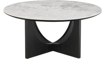 Soffbord Drivor 90 cm - Svartlackad askfaner - Möbler - Bord & matgrupp - Marmorbord