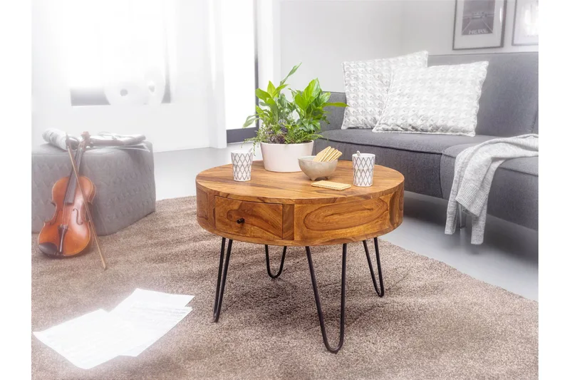 Dulian Soffbord 60 cm - Trä/natur - Möbler - Bord & matgrupp - Soffbord