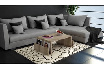 Elegancia Soffbord 95 cm med Tidningsförvaring - Valnötsbrun - Möbler - Bord & matgrupp - Soffbord