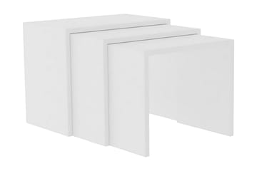 Ellinga Satsbord 50x40x50 cm - Vit - Möbler - Bord & matgrupp - Soffbord