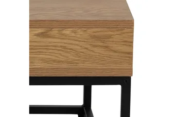 Elmorral Soffbord 80x80 cm - Natural - Möbler - Bord & matgrupp - Soffbord - Soffbord med förvaring