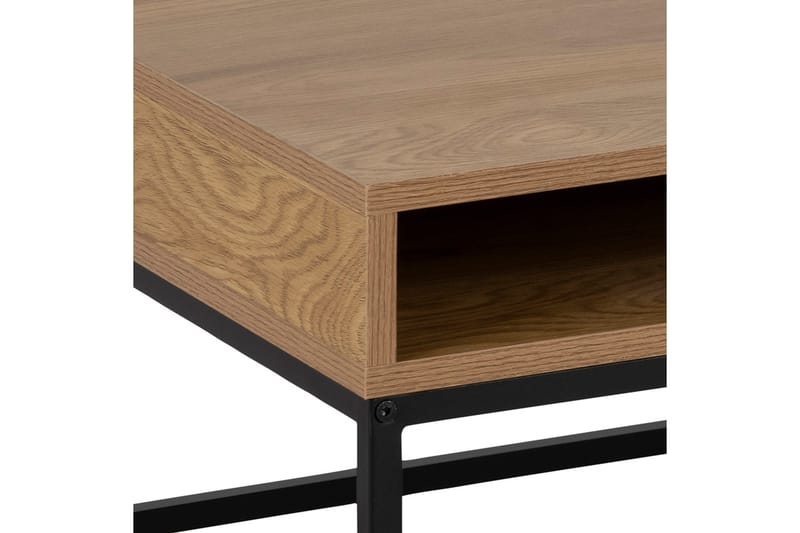 Elmorral Soffbord 80x80 cm - Natural - Möbler - Bord & matgrupp - Soffbord - Soffbord med förvaring